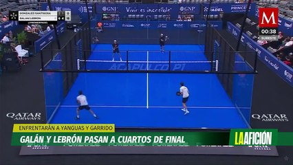 Ya hay finalistas para el Premier Pádel Acapulco