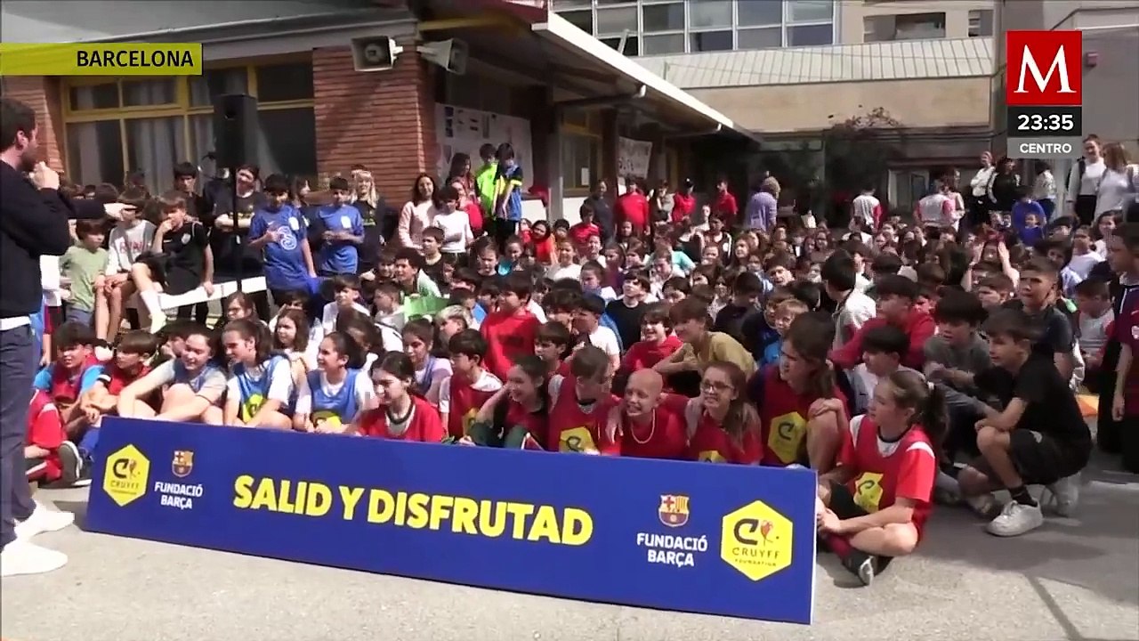 FC Barcelona y Fundación Cruyff realizan homenaje a Johan Cruyff