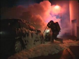 SIS Neuchâtel - Feu de voiture à Cortaillod - 05.12.2007
