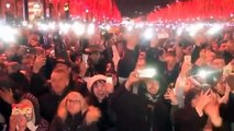 Show de fuegos artificiales en Paris para recibir el 2019