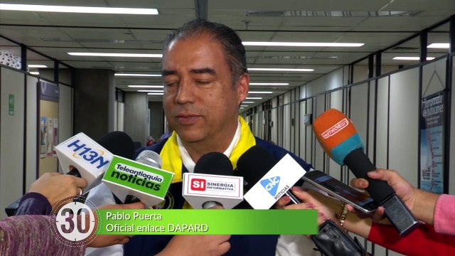 27-04-18 Dapard anuncio que se continuaran presentando fuertes precipitaciones el 98 del departamento