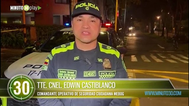 Policía abatió a ladrón que robó un reloj Rolex en el norte de Bogotá