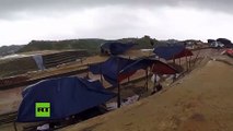 Refugee camps in Bangladesh hit by floods