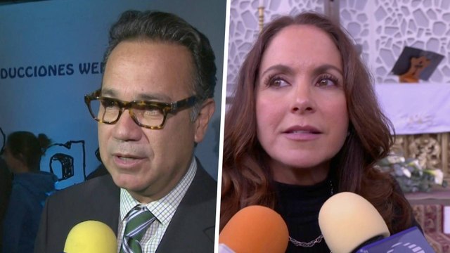 Lucero y muchos famosos más le dieron el último adiós a Nicandro Díaz