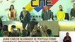 Juan Carlos Alvarado inscribió su candidatura presidencial ante el CNE para los comicios del 28J