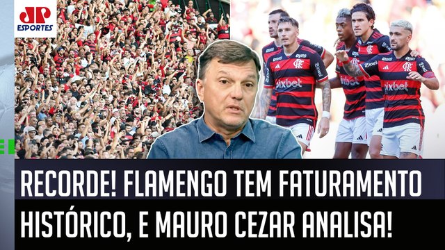 ISSO É UMA FALÁCIA! O Flamengo BATEU O RECORDE DE FATURAMENTO mesmo sem... Mauro Cezar FALA TUDO!