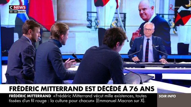C'est extrêmement scandaleux ! : Erik Teigner, directeur de Livre Noir , hors de lui sur CNews concernant l'hommage rendu à Frédéric Mitterrand après ses propos sur le tourisme sexuel en Thaïlande