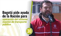 Bogotá pide ayuda de la Nación para operación del sistema masivo de transporte público