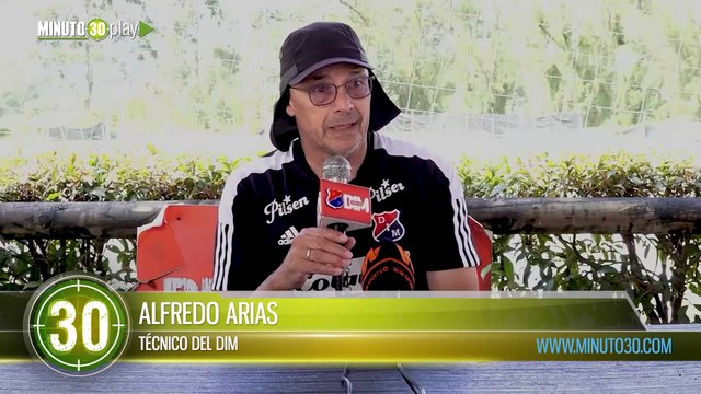 Va a ser un clásico muy duro Alfredo Arias sobre el partido contra Atlético Nacional