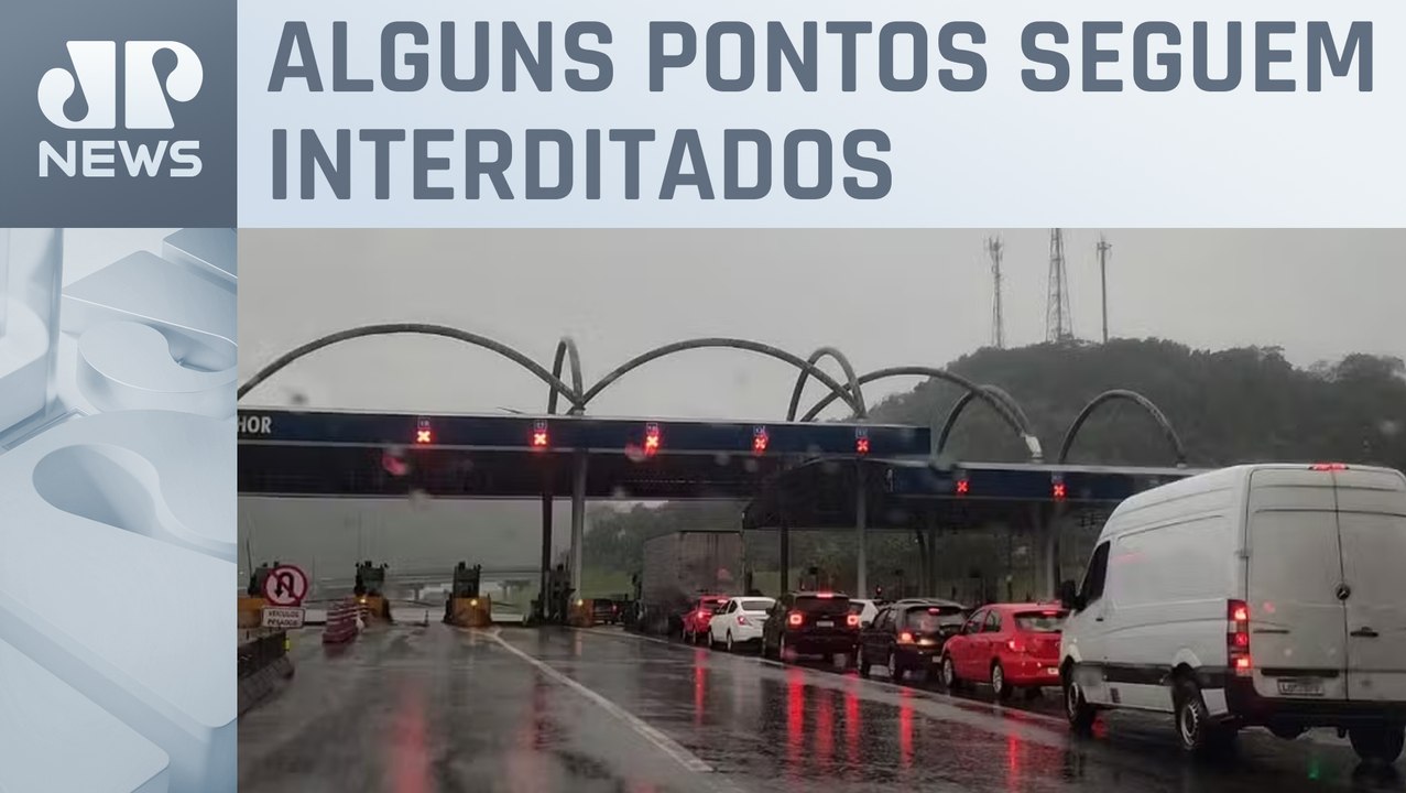 Rodovia que liga Rio de Janeiro a Petrópolis é interditada