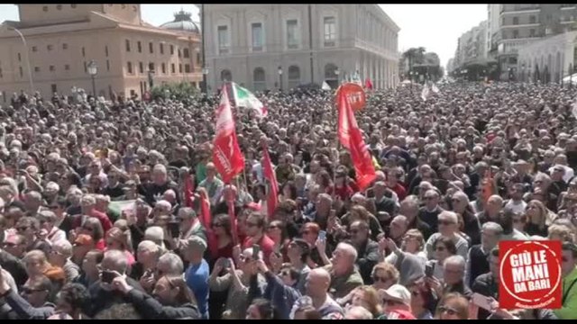 Bari, Decaro: Niente più ricatti né dalla mafia né dalla politica