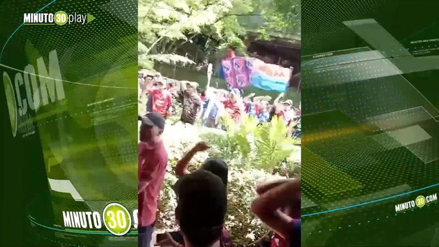 Desde la previa ganaron Hinchas del DIM y la impresionante fiesta que armaron en las calles de Medellín