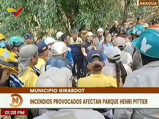 Aragua | Funcionarios de seguridad ofrecieron balance de incendios provocados que afectan el estado