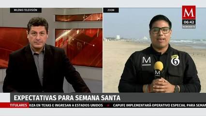 Dan profunda limpieza a la playa Miramar, previo a la Semana Santa