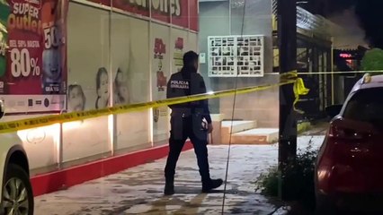 Movilización policiaca tras la detención de dos