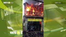 Voraz incendio consumió un negocio en Fredonia, Antioquia