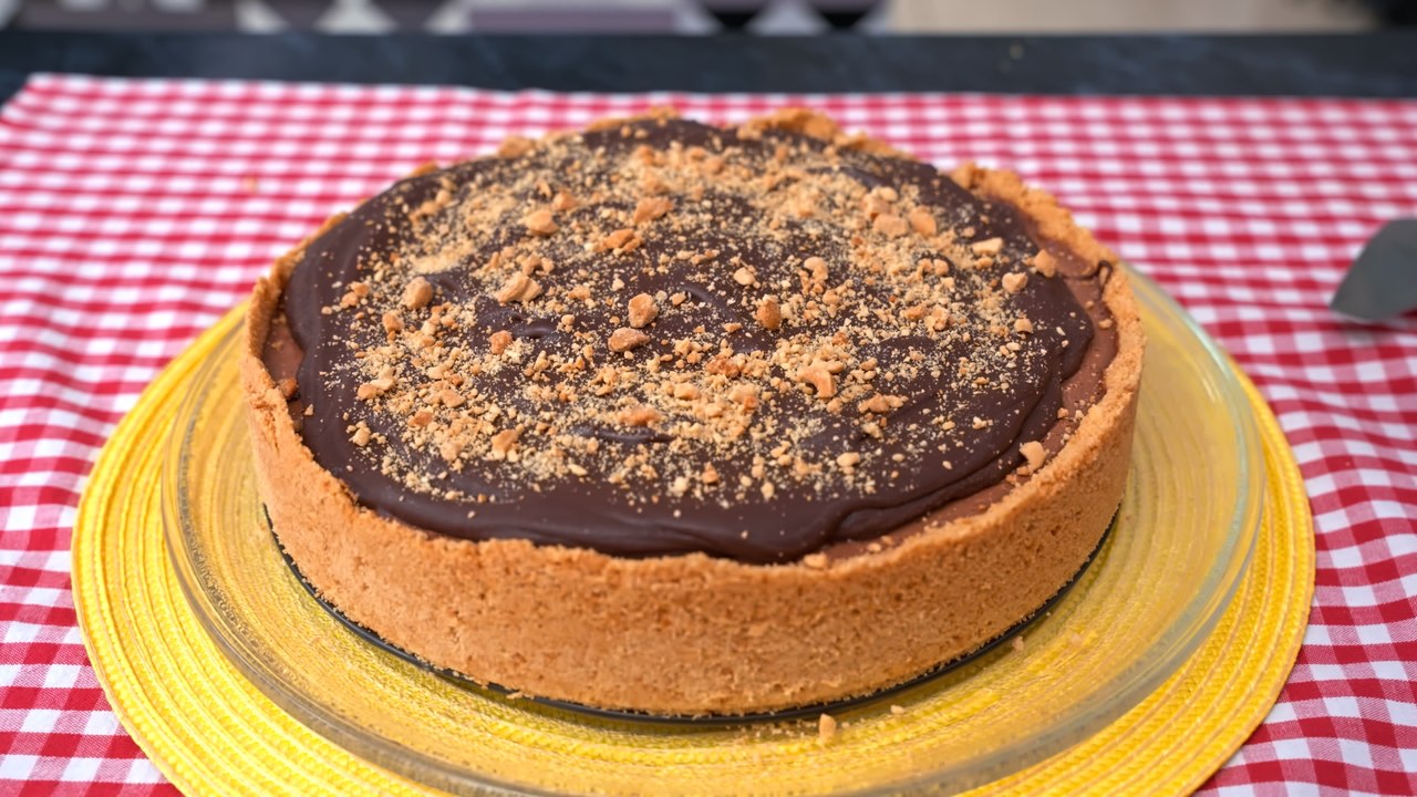 Cheesecake de chocolate: uma versão mais prática