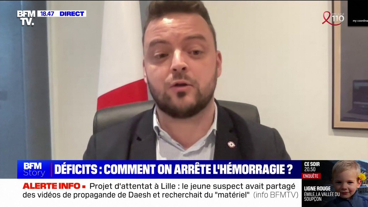 Déficit public: "On a un gouvernement qui subit tout mais qui n'est jamais responsable de rien", déplore Kévin Mauvieux (RN)