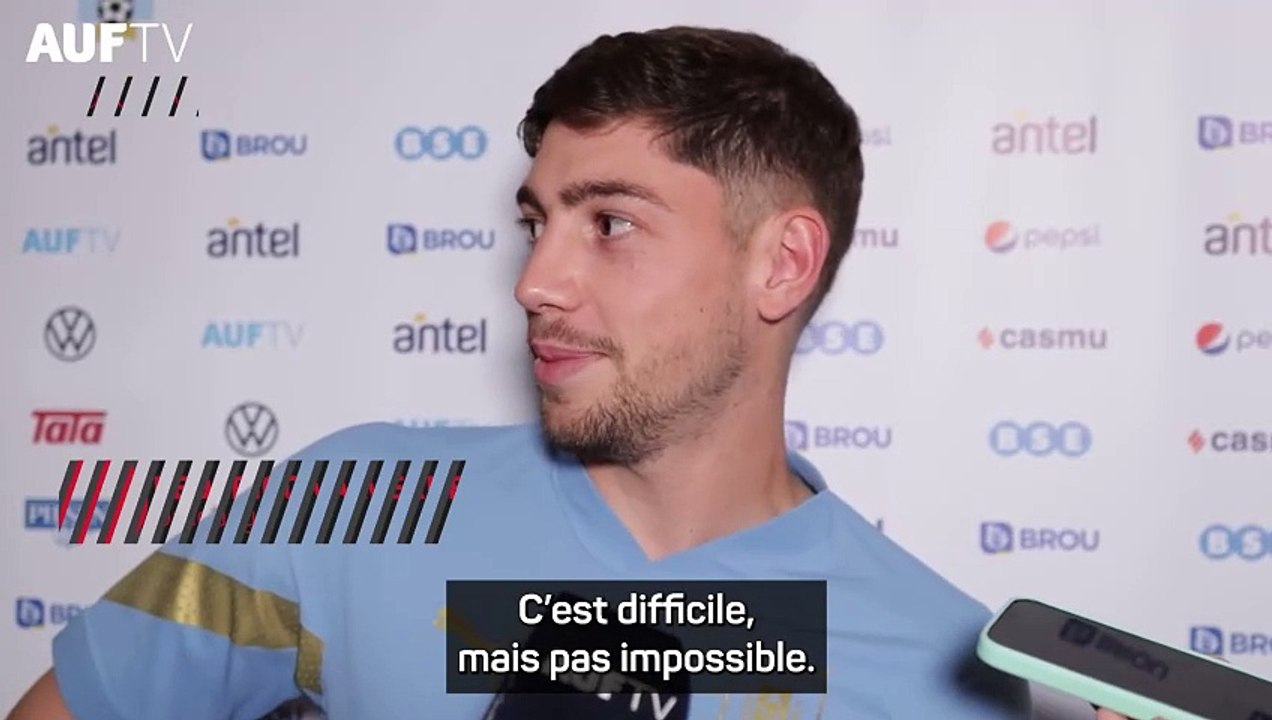 Valverde avant de jouer City : "C'est difficile, mais pas impossible"