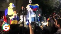 Venezolanos se manifiestan frente a embajada #CDMX
