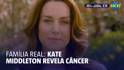 Kate Middleton revela câncer