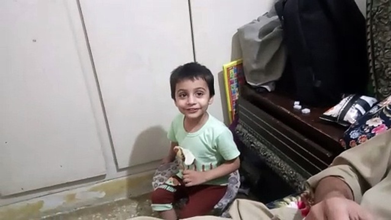 Naughty kid