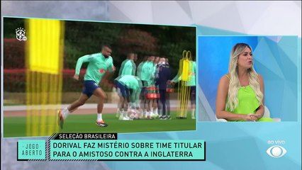 Denílson vê Brasil menos preparado para amistoso: "Inglaterra é favorita no momento"