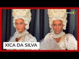 Taís Araújo surpreende fãs ao reviver personagem icônica nas redes: 'Imperatriz do Tijuco'