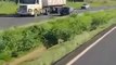 Do contra: condutores filmam motorista seguindo na contramão na BR-376, no Paraná