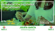 Alimentación saludable y vacaciones