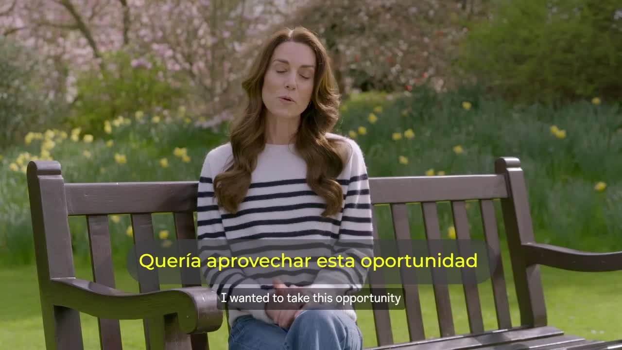 Kate Middleton anuncia que sufre cáncer