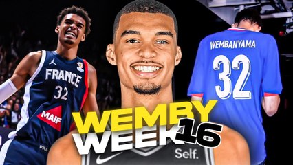 NBA : Wemby ne jure que par la France ! On vous résume la semaine de Wembanyama !