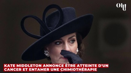 Kate Middleton annonce être atteinte d'un cancer et entamer une chimiothérapie