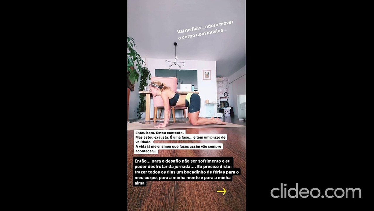 Isabel Silva sobre dança