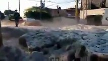 Cae granizo en Guadalajara, México