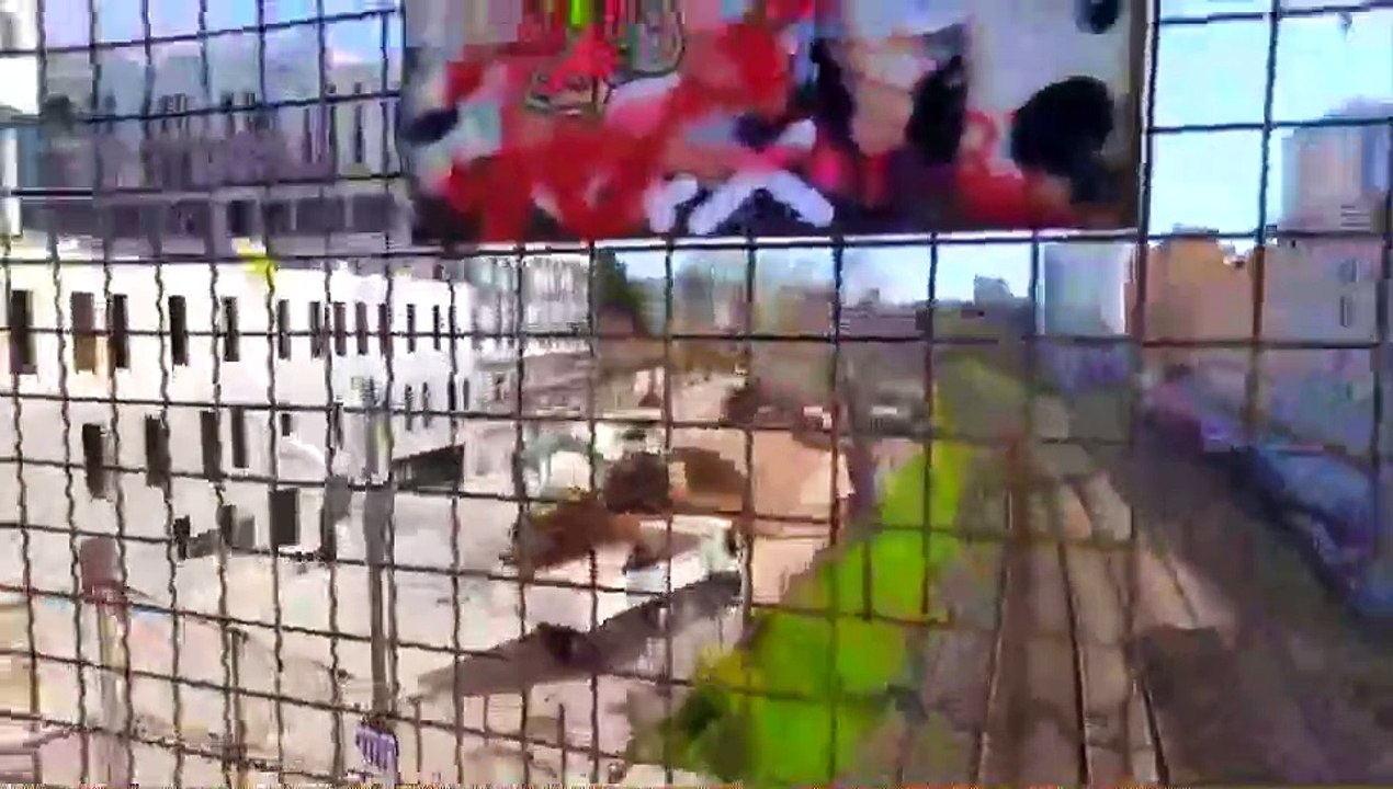 " PASSERELLE LEBON TOULON, STREET ART, URBAN ART " JAK ARNOULD ©ADAGP