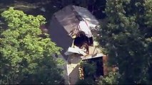 3 killed when small plane crashes in PA backyard