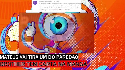 MATEUS NOVO LÍDER O JOGO VIROU, VAI MUDAR TUDO