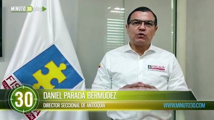 CÁRCEL PARA PRESUNTA INTEGRANTE DEL CLAN DEL GOLFO POR EL HOMICDIO DE UNA PAREJA EN EL MUNICIPIO DE URRAO (ANTIOQUIA)