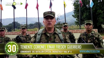 Ejército destruyó 12 máquinas y 27 motores que eran usados para dañar el medio ambiente en Antioquia