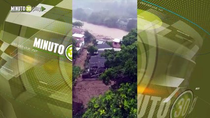 Hasta el techo se inundaron algunas vivienda en Dabeiba