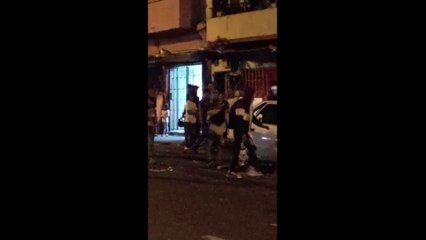 Comunidad indígena tiene bloqueada una calle del C