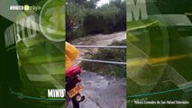 Se desbordó el río Guatapé en San Rafael