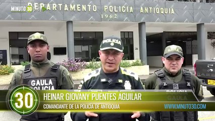 Capturaron a alias Marino por presuntamente extorsionar a comerciantes en el Bajo Cauca antioqueño