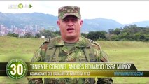 Ejército capturó a cuatro presuntos integrantes del Clan del Golfo en el occidente de Antioquia