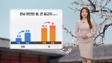 [날씨] 완연한 봄 날씨, 서쪽 대기 질 '나쁨', 해안가 강풍 유의 / YTN