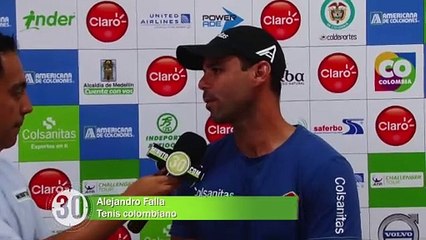 Alejandro Falla, uno de los colombianos que dará la pelea en el Open de Medellín