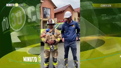 incendio de una casa en San Antonio de Pereira