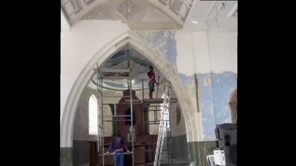 Padre e fiéis vivem expectativa de conclusão da reforma da igreja matriz de Ibiara; saiba como ajudar