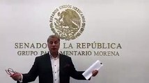 Alejandro Rojas Díaz Durán, coordinador de senadores por MORENA, habla sobre el agua en BC